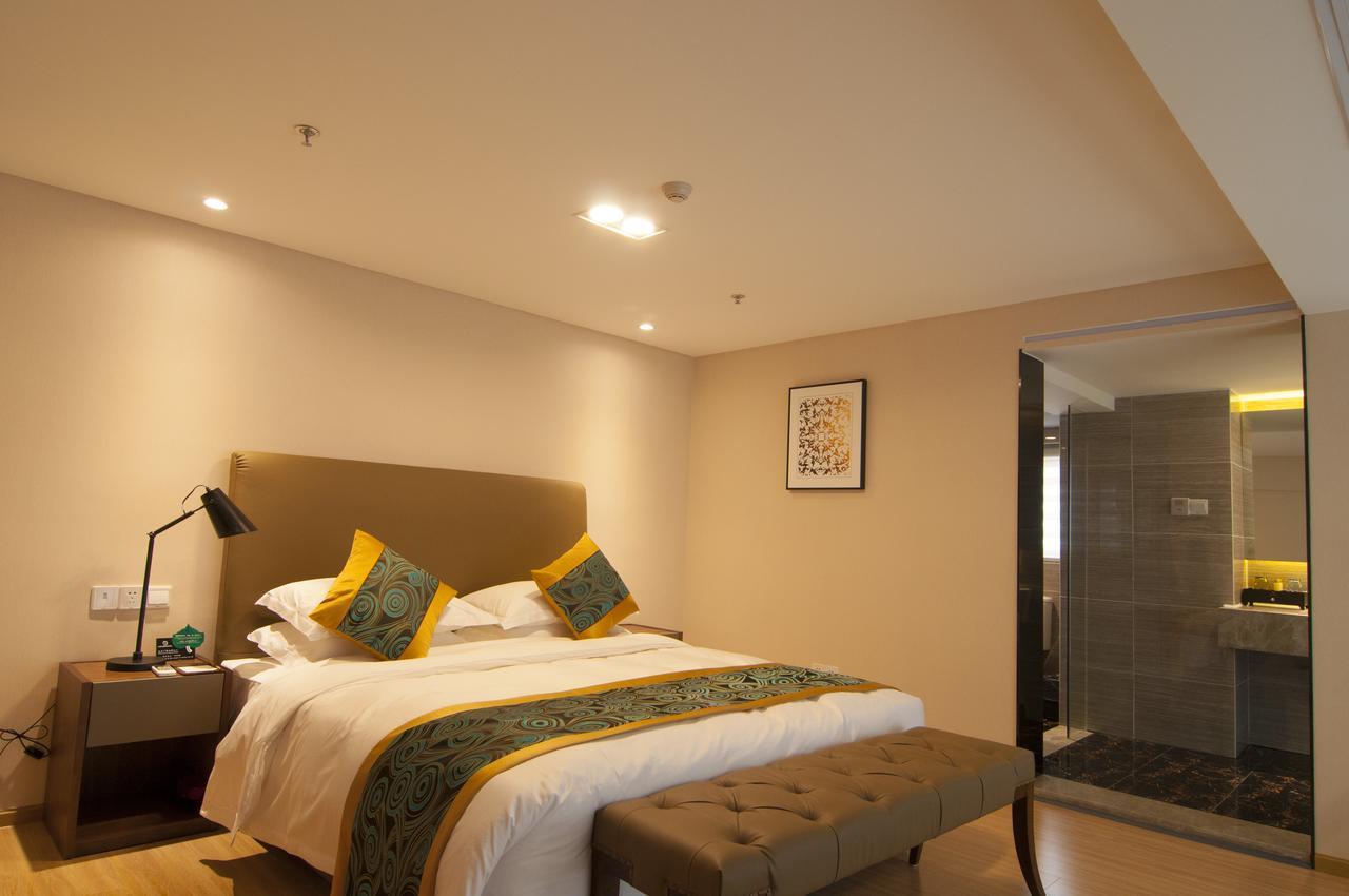 Home Plus Suite Hotel And Apartment Wuhan Exterior foto